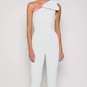 Alexia Maria White Blair Jumpsuit Size 0